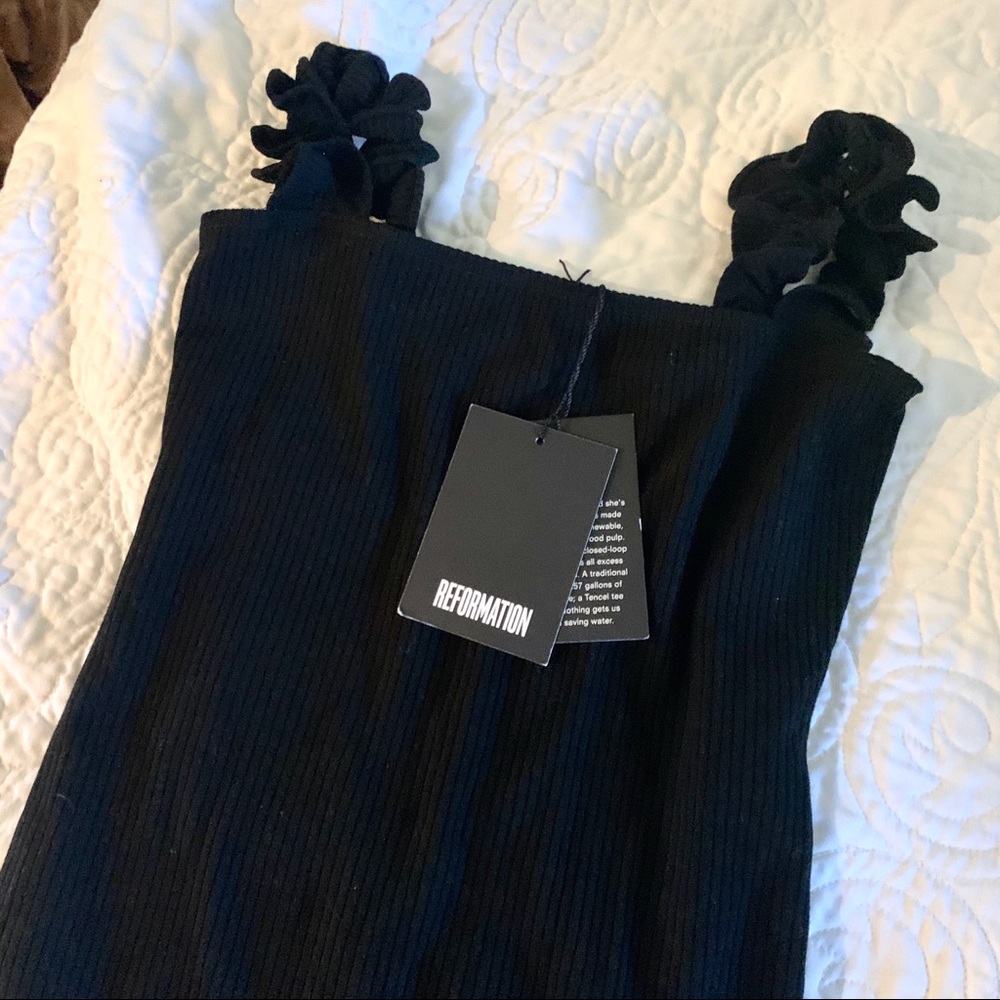 REFORMATION NWT Hampton Ribbed Bodysuit - Picture 4 of 7